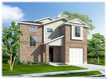 New construction Single-Family house 13916 San Saba Fls, San Antonio, TX 78253 plan The Reese - image