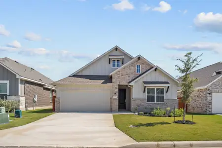 New construction Single-Family house 128 Mallorys Wy, Castroville, TX 78009 plan Grandview - image