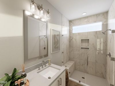 New construction Townhouse house 626 Cable Ct, Apex, NC 27523 plan Weston End Unit - image 7