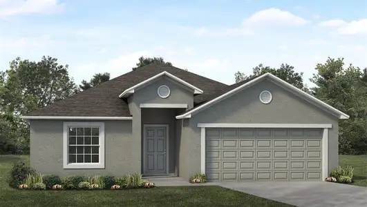 New construction Single-Family house 1061 Bergamot Dr, Bartow, FL 33830 plan The Charlotte - image