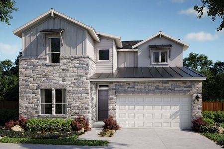 New construction Single-Family house 1601 Cardinal Ln, Round Rock, TX 78681 Laredo- photo 0