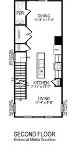 New construction Townhouse house 5112 S Tryon St, Charlotte, NC 28217 plan Carlton - image