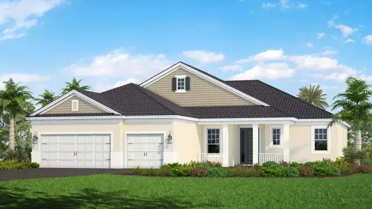 New construction Single-Family house 10016 Santa Fe Lake Ct, Sarasota, FL 34241 plan Sanibel - image