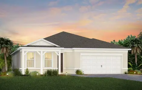 New construction Single-Family house 2744 Serenity Meadow Dr, Kissimmee, FL 34744 plan Mystique - image