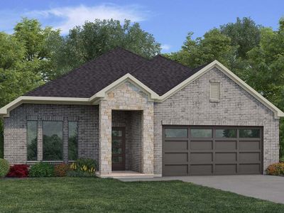 New construction Single-Family house 2445 Abbot Brook Dr., Iowa Colony, TX 77583 Aintree- photo 0