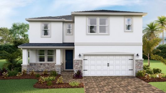 New construction Single-Family house 35616 Lowery Trl, Zephyrhills, FL 33541 plan Talbot - image