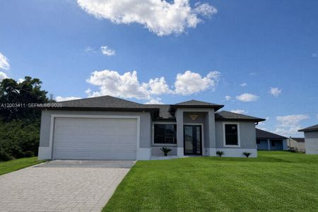 New construction Single-Family house 312 Rand Ave, Lehigh Acres, FL 33974 - image