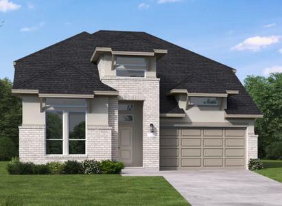 New construction Single-Family house 6711 Sweet Orange Ct, Manvel, TX 77578 plan Colleyville - image