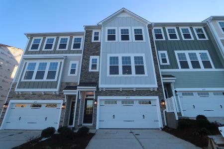 New construction Townhouse house 2717 Hunter Woods Dr, Apex, NC 27502 Buckingham - Front Entry Townhomes- photo 57 57