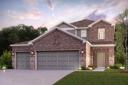 New construction Single-Family house 732 Ashley Gardens Dr, Forney, TX 75126 plan Hampton - image
