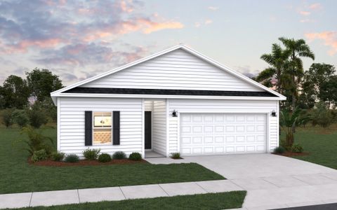 New construction Single-Family house 406 Barrington Row Ave, Zebulon, NC 27597 plan Retreat - 19210 - image