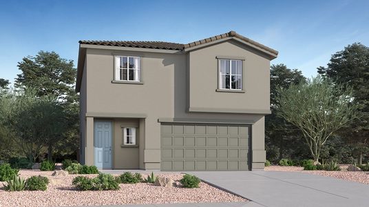 New construction Single-Family house 11447 W Red Admiral St, Marana, AZ 85653 plan Etta - image