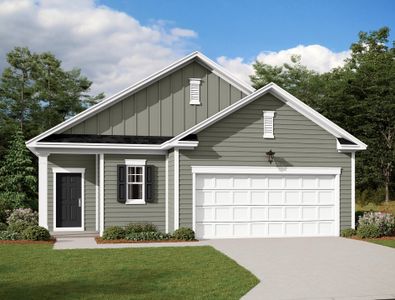 New construction Single-Family house 1236 Carriage Wood Cir, Ridgeville, SC 29472 plan Glimmer - image