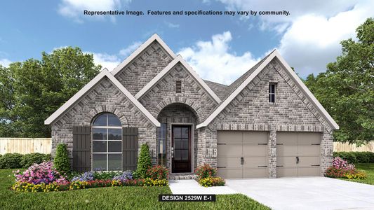 New construction Single-Family house 104 Ensberg Ln, Liberty Hill, TX 78642 plan 2529W - image