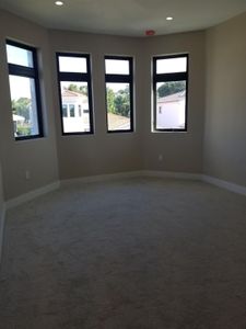 3rd Bedroom Upstairs  front . Photo from previously built Cypress Model home