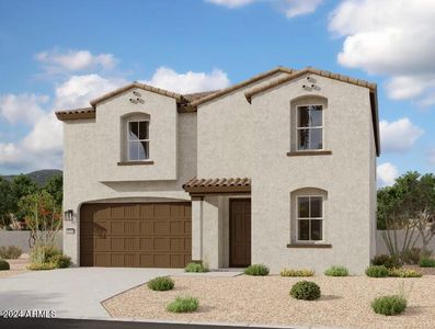 New construction Single-Family house 32273 North Saddlehorn Drive, Queen Creek, AZ 85140 Daisy Homeplan- photo 0