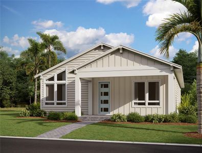 New construction Single-Family house 2953 Sailhouse Dr, St. Cloud, FL 34771 Brigham- photo 0