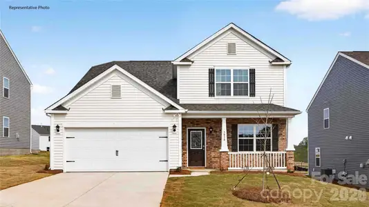 New construction Single-Family house 524 Blackpool Ct, Monroe, NC 28112 plan Winston - image