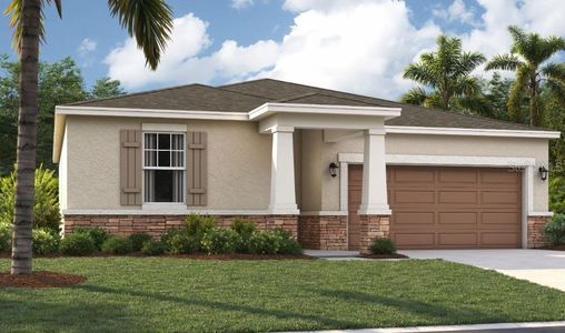 New construction Single-Family house 657 Crown Rose Drive, Eagle Lake, FL 33839 The Quest- photo 0