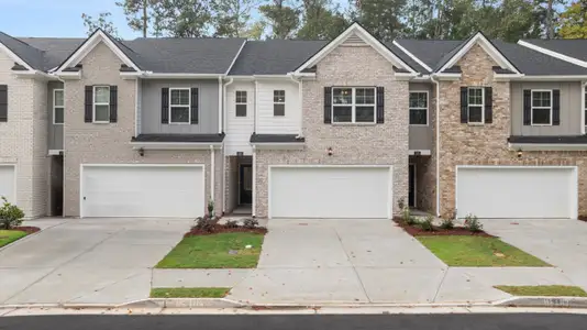 New construction Single-Family house 617 Silver Moon Dr, Loganville, GA 30052 plan SALISBURY Express (23'8" wide) - image