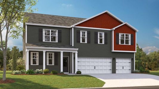 New construction Single-Family house 8215 Summerlin Pl, Ooltewah, TN 37363 plan Mansfield - image