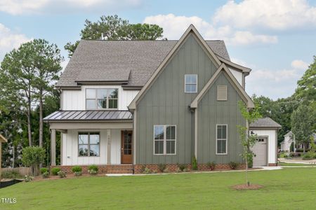 New construction Single-Family house 3400 Amelia Grace Dr, Fuquay Varina, NC 27526 Cottonwood- photo 0