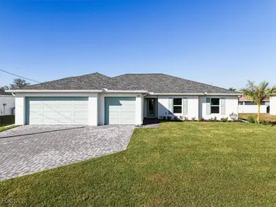 New construction Single-Family house 2818 Nw 18Th Pl, Cape Coral, FL 33993 plan The Paradise Cove - image