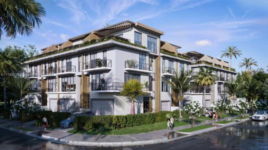 New construction Townhouse house 1425 Bay Rd, Miami Beach, FL 33139 null- photo 0