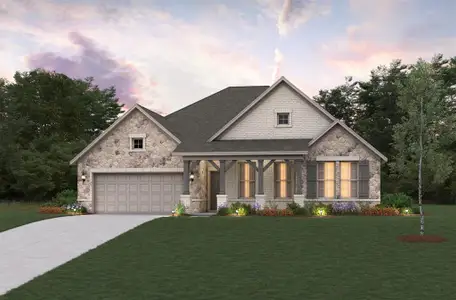 New construction Single-Family house 3313 Creek Meadow Dr, Anna, TX 75409 plan Manor - image
