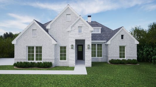 New construction Single-Family house 132 Passenger Wy, Bridgeport, TX 76426 plan The Denton - image