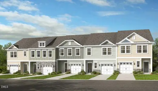 New construction Townhouse house 198 Hank Wy, Angier, NC 27501 plan Magnolia - image