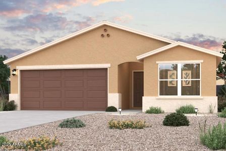 New construction Single-Family house 9931 W Santa Cruz Blvd, Arizona City, AZ 85123 plan Verbena - image
