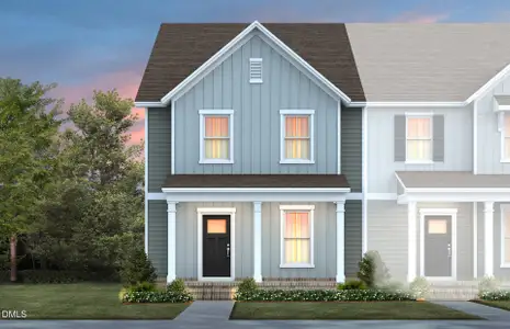 New construction Townhouse house 847 Weavers Abbey Pl, Knightdale, NC 27545 - image