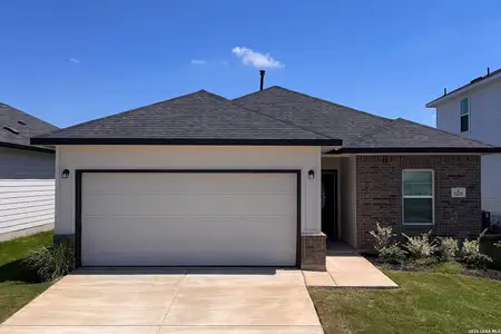 New construction Single-Family house 5215 Olene Flts, Von Ormy, TX 78073 plan Frio - image