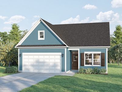 New construction Single-Family house 1145 Melford Ave, Wellford, SC 29385 plan Habersham II w/ Bonus - image