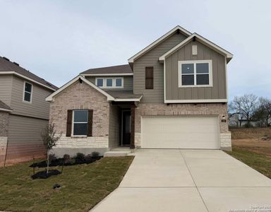New construction Single-Family house 318 Brood Dr, Adkins, TX 78101 plan Wyatt - image