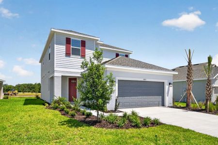 New construction Single-Family house 5801 Portico Pl, Poinciana, FL 34758 plan Santa Rosa - image