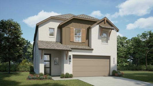 New construction Single-Family house 811 Sunflower Trl, Sherman, TX 75092 Angelico Plan- photo 0