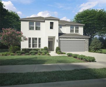 New construction Single-Family house 3509 Aldrich Rd, McKinney, TX 75071 plan Masters | Painted Tree - image