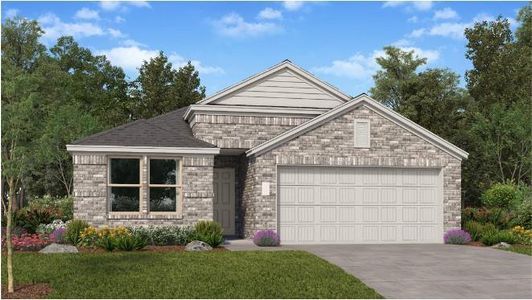 New construction Single-Family house 8031 Mystic Topaz Dr, Rosharon, TX 77583 Knightley TX- photo 0