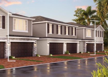 New construction Townhouse house 4846 Cedar Bay Ter, Kissimmee, FL 34746 Powell- photo 0