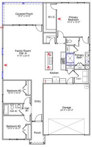New construction Single-Family house 1949 Deercreek Dr, Manning, SC 29102 plan Decatur - image