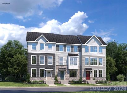 New construction Townhouse house 4012 Grand Wylie Wy, Charlotte, NC 28278 - image