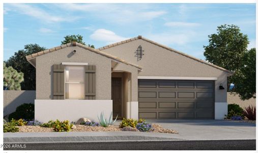 New construction Single-Family house 15930 W Cottontail Ln, Surprise, AZ 85387 plan Holly - image