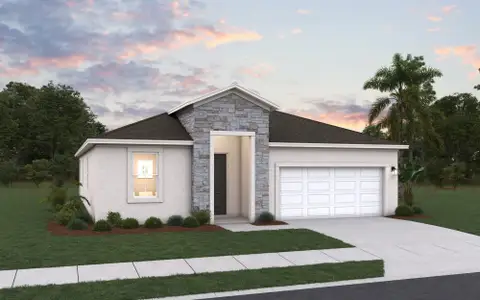 New construction Single-Family house 17082 Squirrel Branch Ln, Alva, FL 33920 plan Lucca - 18269 - image