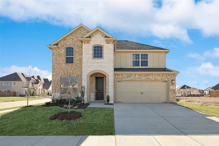 New construction Single-Family house 728 Kurrus Street, Fort Worth, TX 76247 Premier Series - Rosewood- photo 0