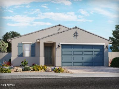 New construction Single-Family house 5528 S 245Th Lane, Buckeye, AZ 85326 Mason- photo 0