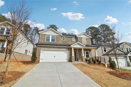 New construction Single-Family house 7225 Lyric St, Fairburn, GA 30213 plan Johnson - image