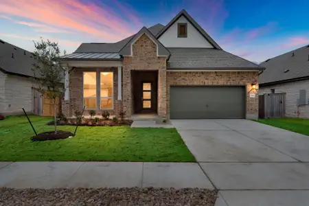 New construction Single-Family house 325 Crescent Heights Dr, Georgetown, TX 78628 plan Adams 4123 - image