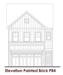 New construction Townhouse house 353 Brook Landing Cir, Auburn, GA 30011 - image